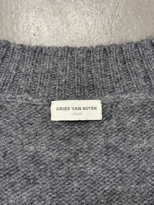 2010s Dries Van Noten alpaca & wool knit