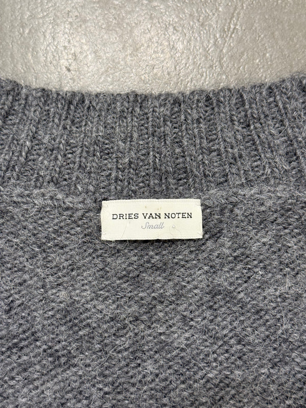 2010s Dries Van Noten alpaca & wool knit