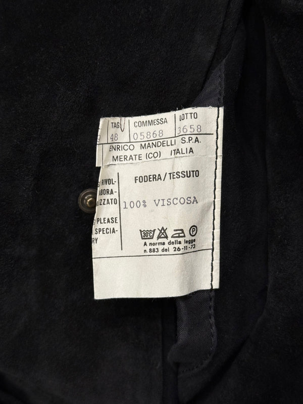 A/W1992 Dolce & Gabbana dragon tattoo runway leather jacket