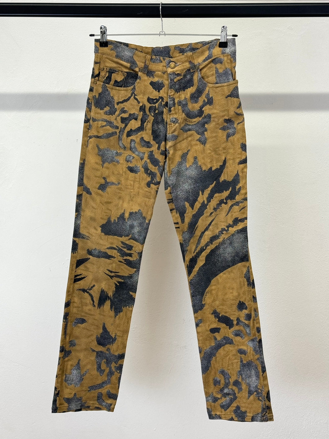 A/W2001 Roberto Cavalli camouflage pants