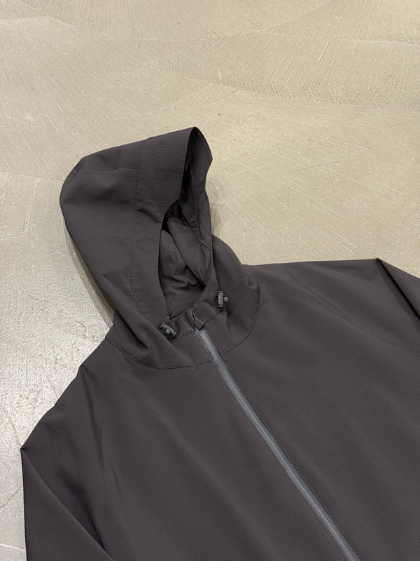 2010s Loro Piana technical hooded windbreaker jacket