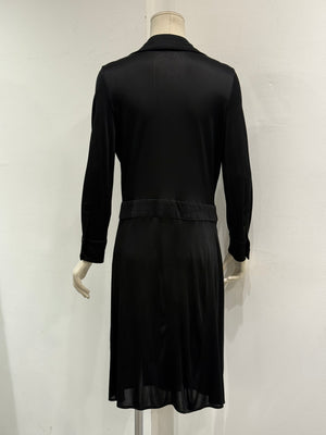 2000s Gucci by Tom Ford long sleeve wrap dress