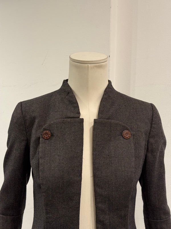 2007 Alexander McQueen structured wool blazer