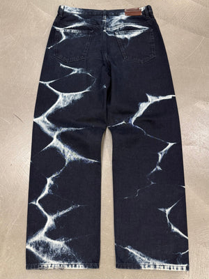 A/W2022 Dries Van Noten acid electric pants