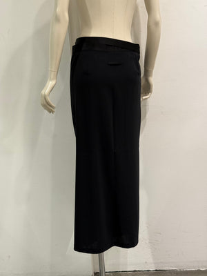 2000s Jean Paul Gaultier wool wrap midi skirt