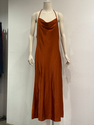 2004 Roberto Cavalli silk slip maxi dress