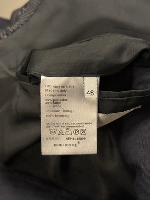 S/S2006 Dior by Hedi Slimane multi-pocket tailored military jacket