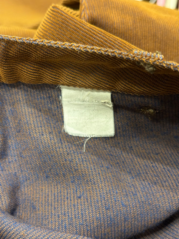 2000s Jean Paul Gaultier corduroy extra flared low rise pants
