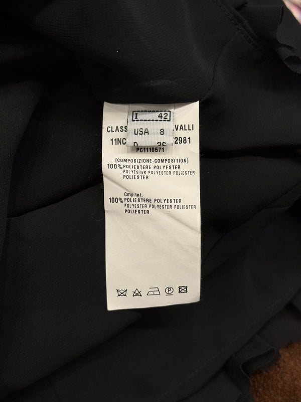 2000s Roberto Cavalli sculptural cropped bolero jacket with tiered petal detailing