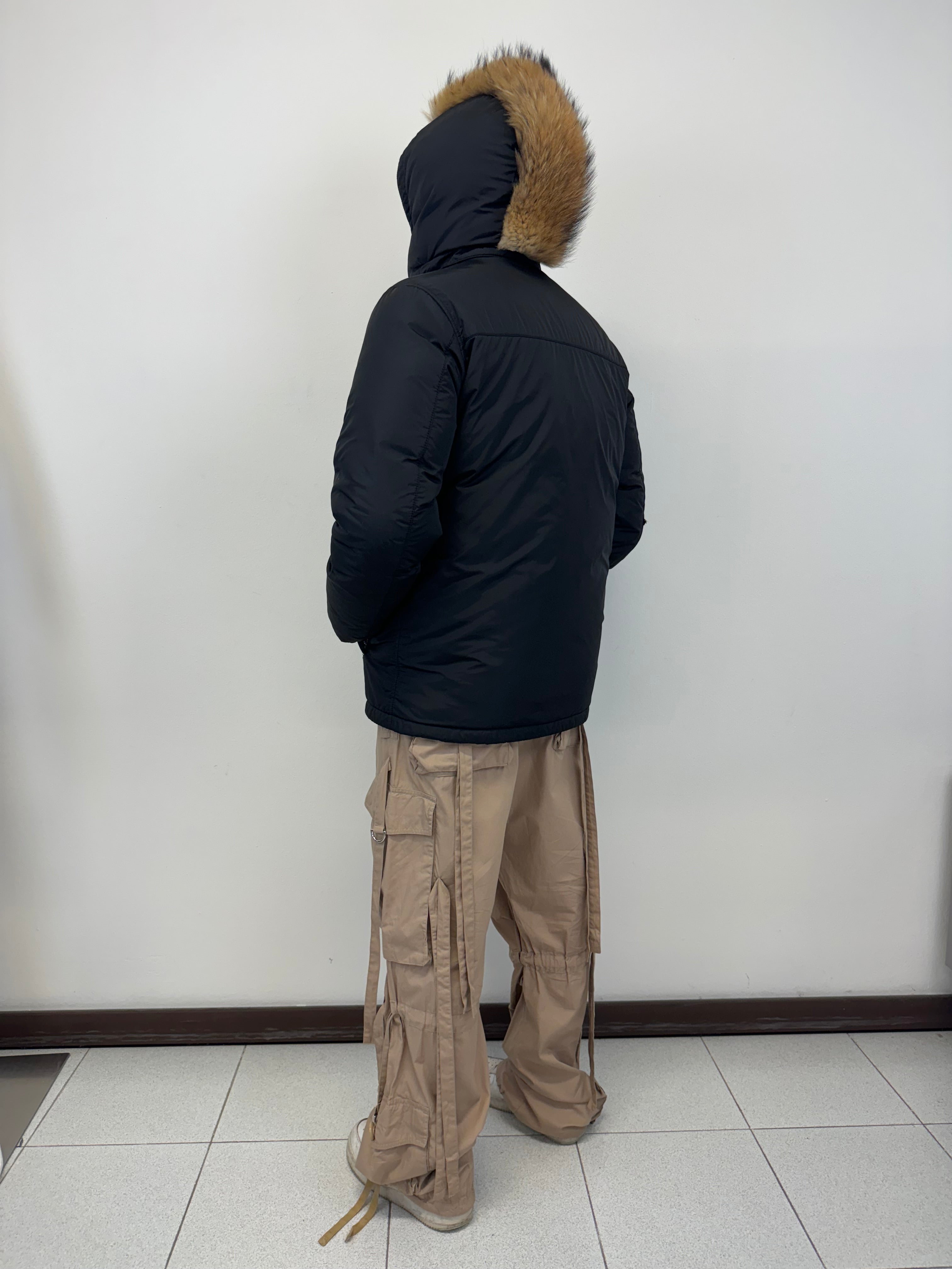 AW2008 Prada punk mohawk down jacket