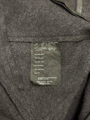 2007 Prada paneled wool midi dress