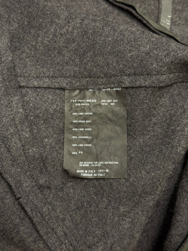 2007 Prada paneled wool midi dress