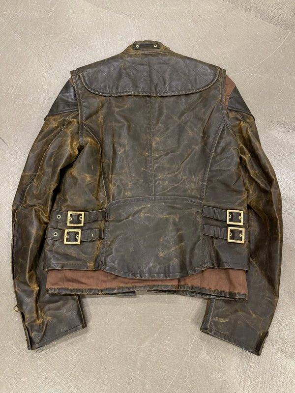 A/W2003 Dsquared2 3-in-1 runway coated military jacket