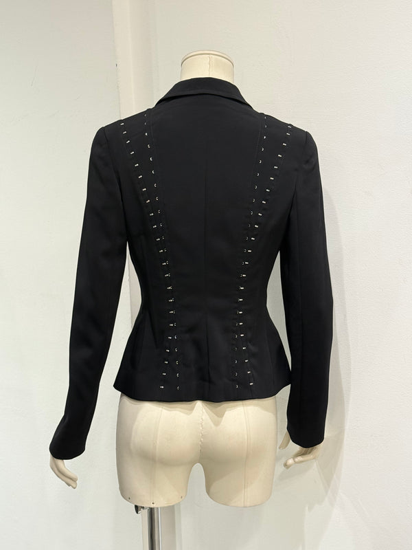 A/W2003 Dolce & Gabbana hook and eye tailored blazer