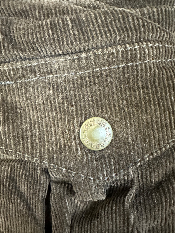 AW2002 Dolce & Gabbana hunting cargo pants