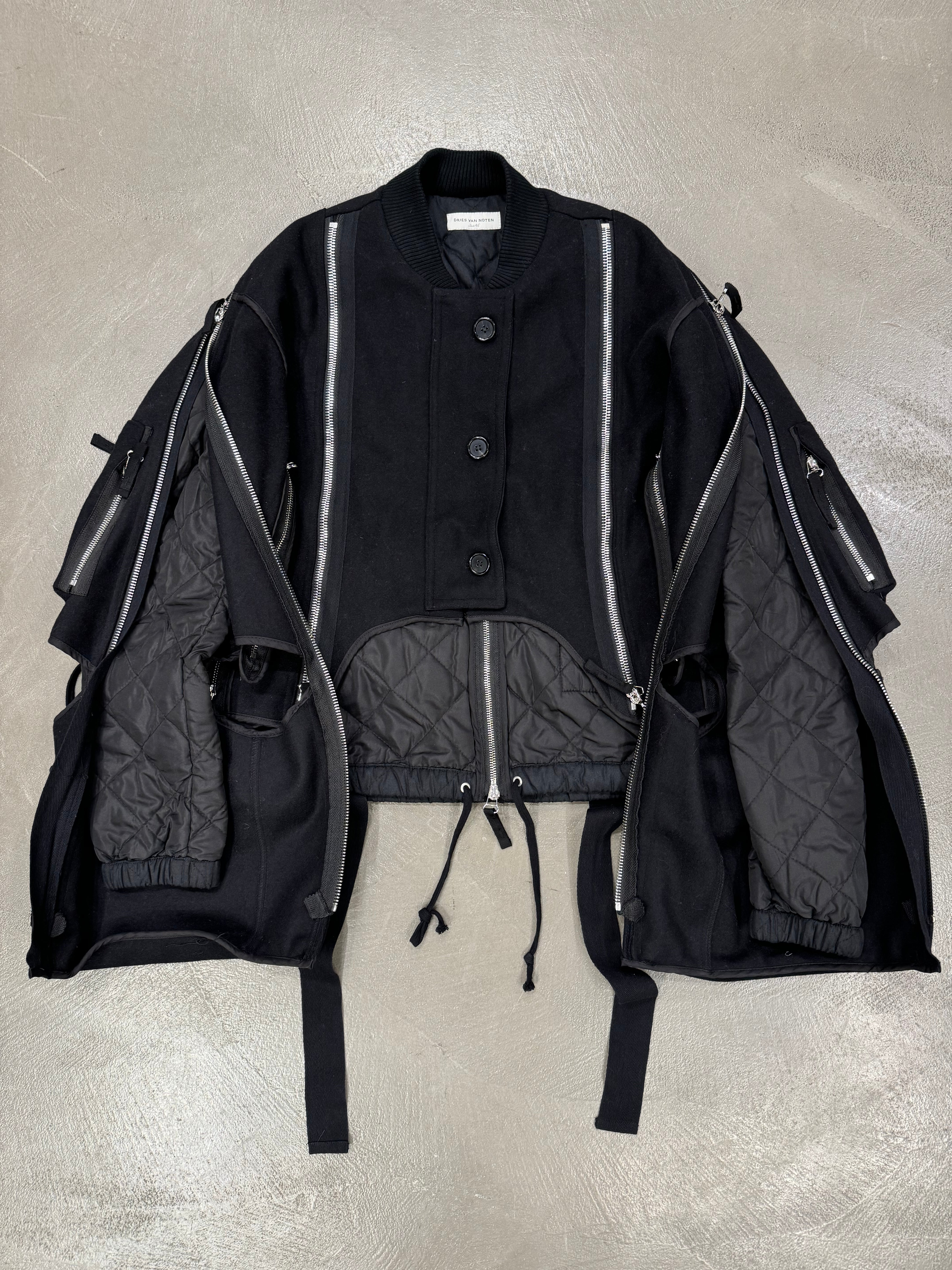 新品 Dries Van Noten X Len Lye MA-1 ジャケット