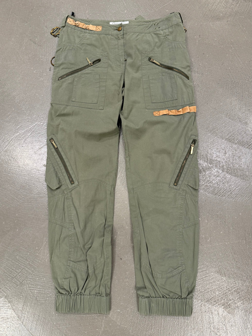 S/S2003 Dior by John Galliano lace-up bondage cargo short pants
