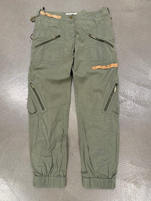 S/S2003 Dior by John Galliano lace-up bondage cargo short pants