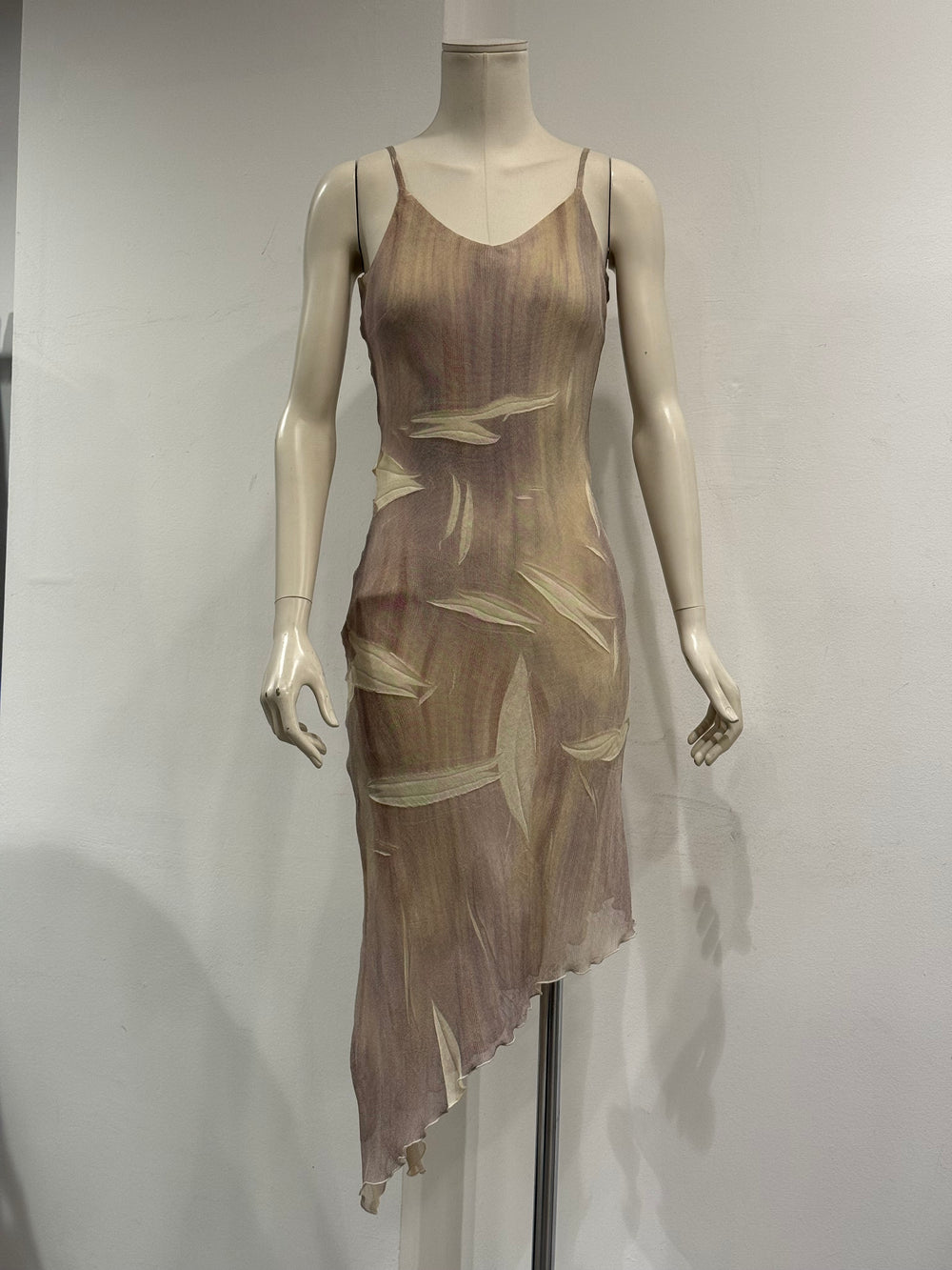 2000s Cavalli wrinkle dress