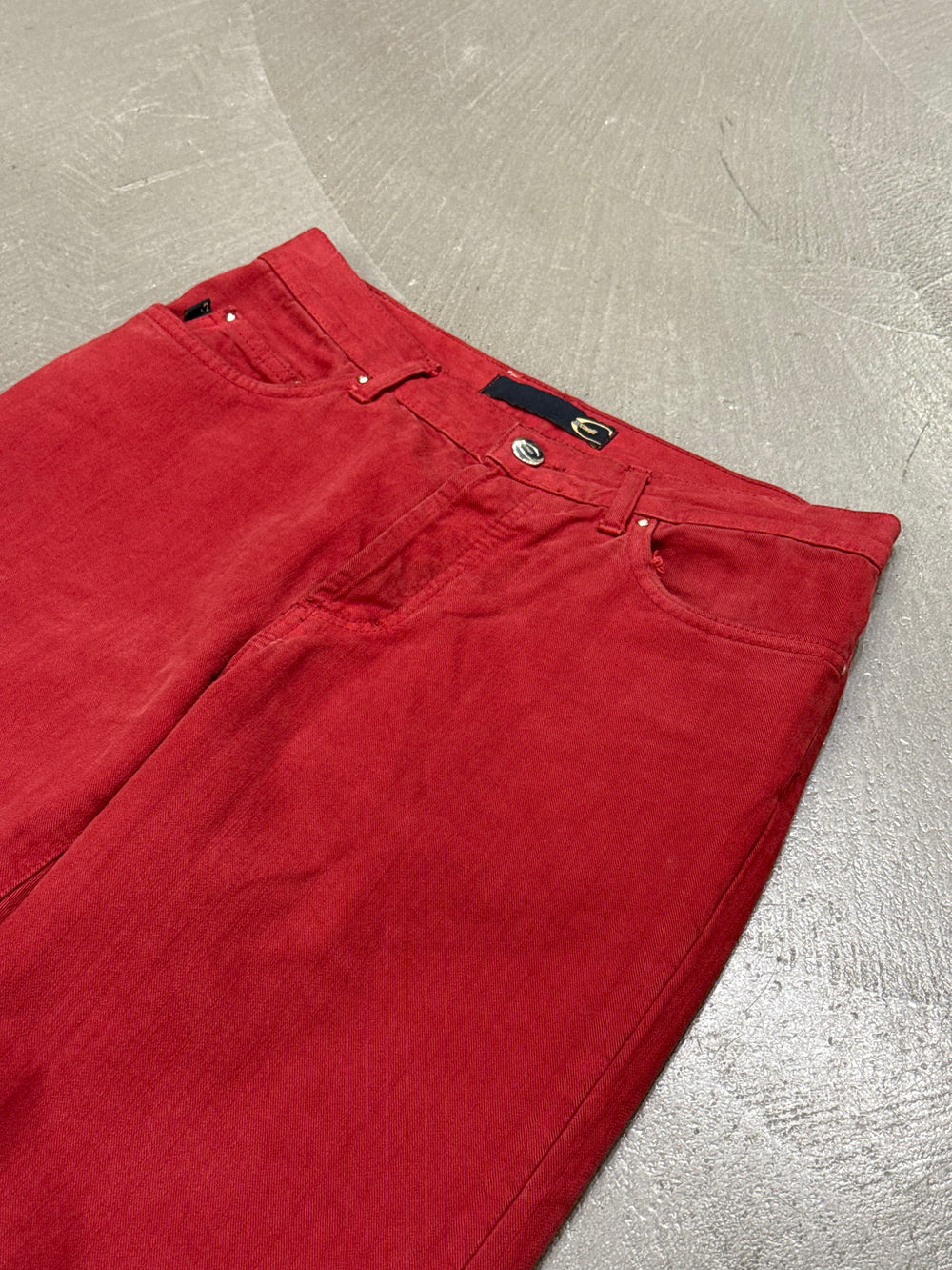 2000s Cavalli denim flare jeans
