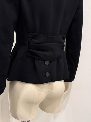 2009 Prada double breasted cropped wool jacket