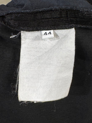 2000s Helmut Lang coated velour pants