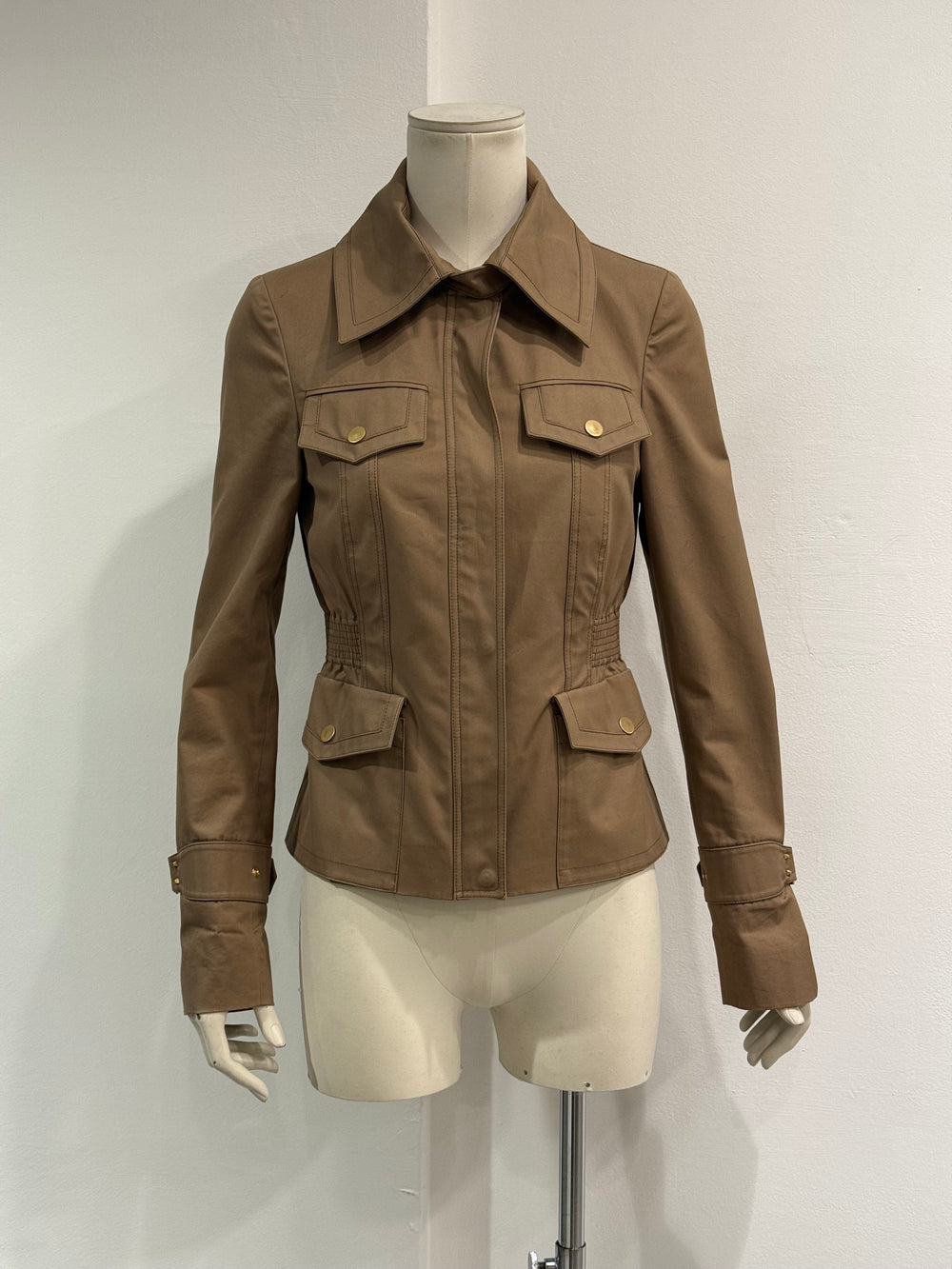 2003 Gucci by Tom Ford multi-pocket tailored safari jacket
