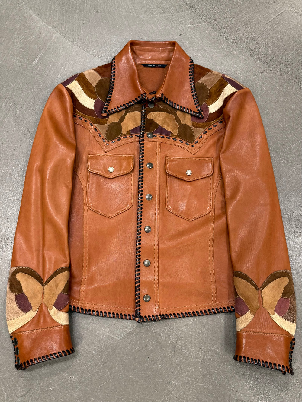 S/S2004 Gucci by Tom Ford "Butterfly" western jacket