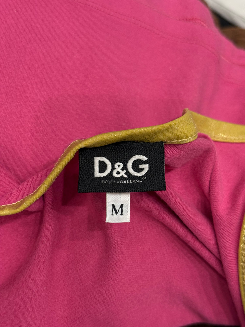 2000s Dolce & Gabbana “Ahead of the times” tank top