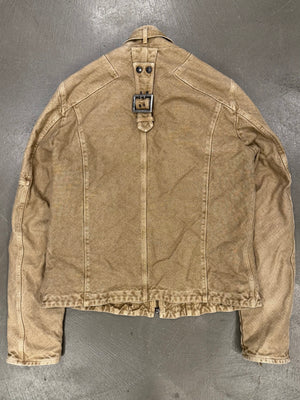 2004 Cavalli astro biker denim jacket