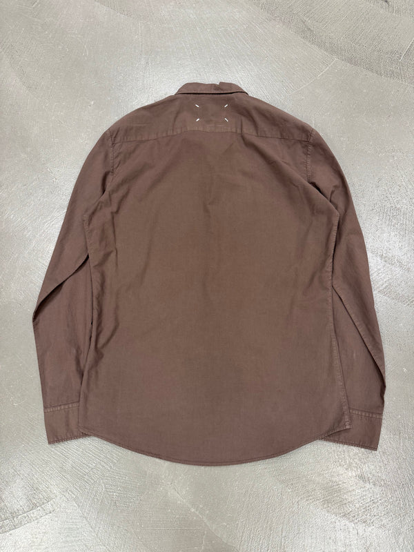 A/W 2007 Maison Margiela brown shirt