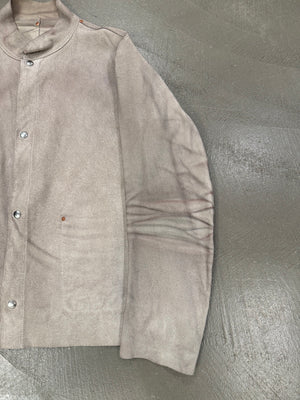 S/S 2003 Maison Margiela faded leather jacket