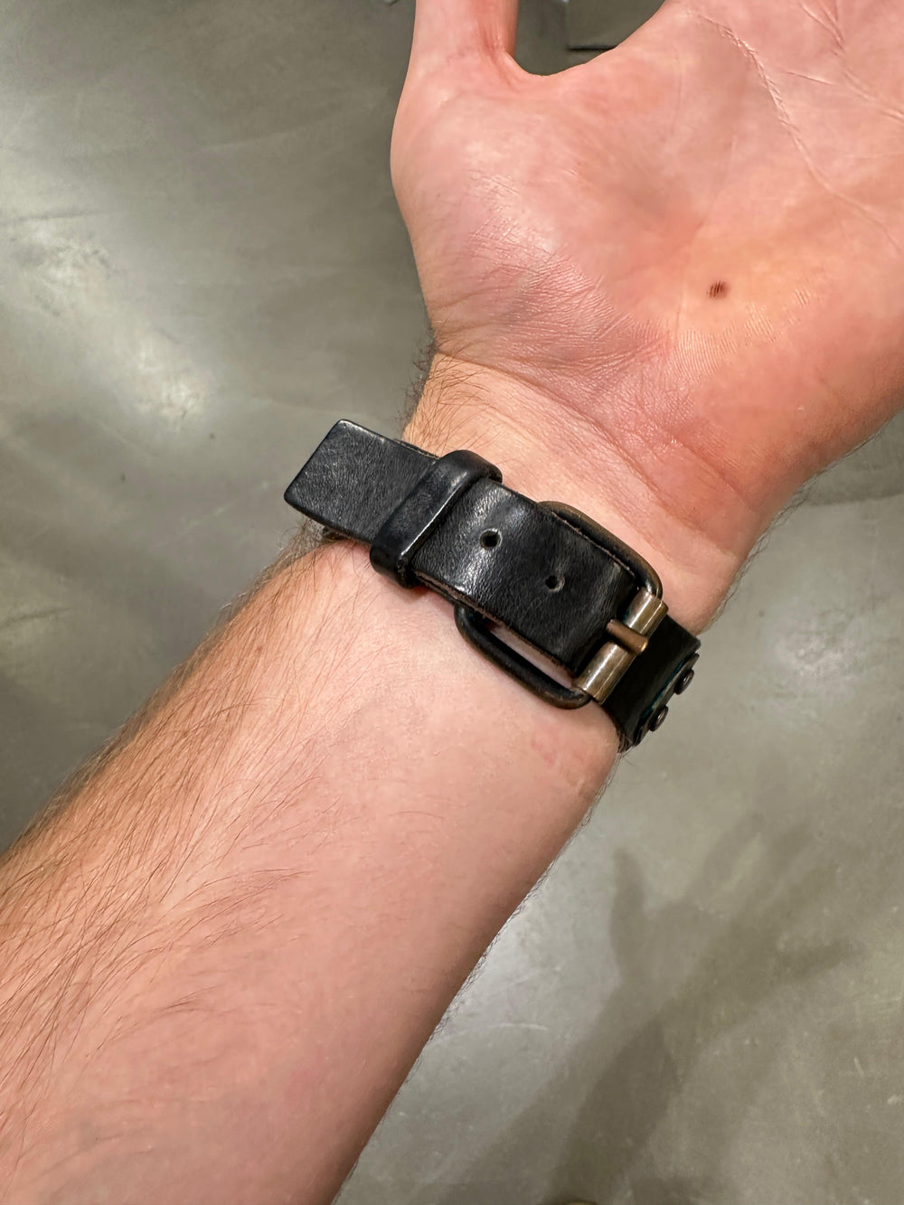 S/S2003 Helmut Lang leather bracelet