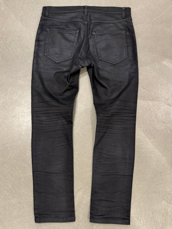 2016 Saint Laurent by Hedi Slimane coated jeans