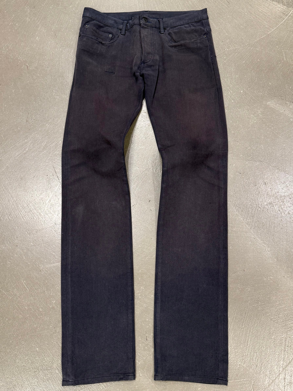 2000s Dior faded denim straight jeans