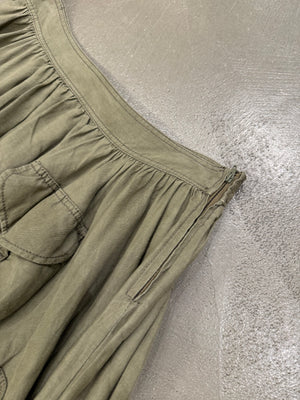 S/S 2003 Dolce & Gabbana cargo wide skirt