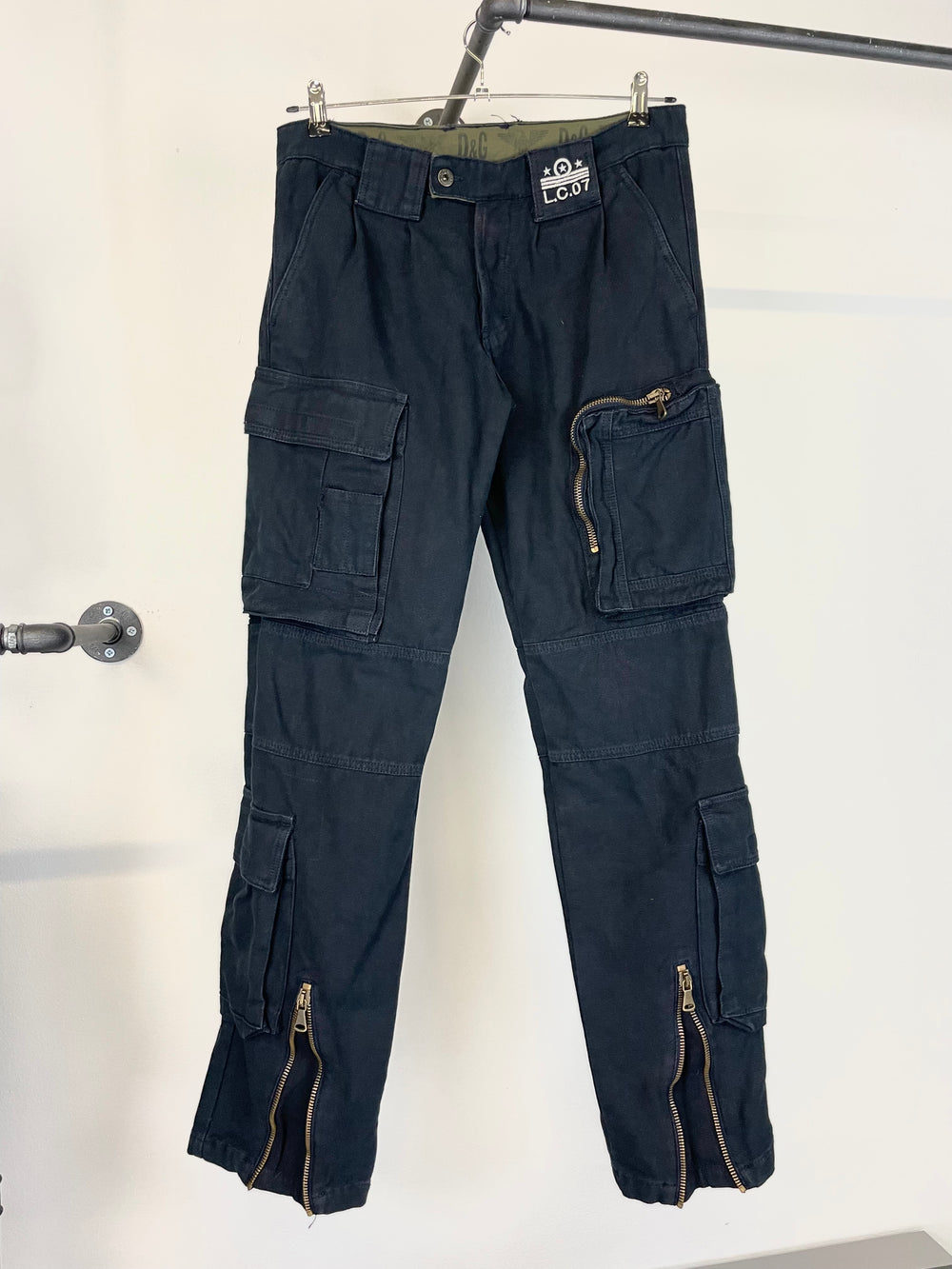 AW06 Dolce & Gabbana military sailing cargo pants
