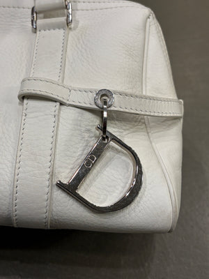 2000S Christian Dior by John Galliano leather bag with charms