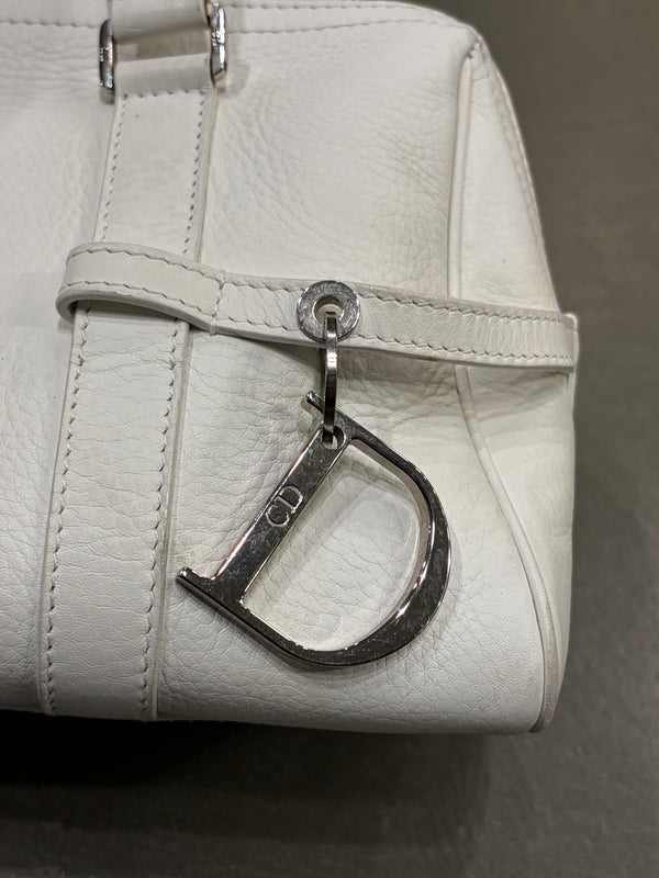 2000S Christian Dior by John Galliano leather bag with charms