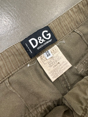 F/W 2003 Dolce & Gabbana  cargo carpenter army pants
