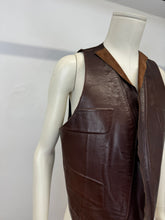 Load image into Gallery viewer, A/W2001 Maison Margiela compressed leather vest
