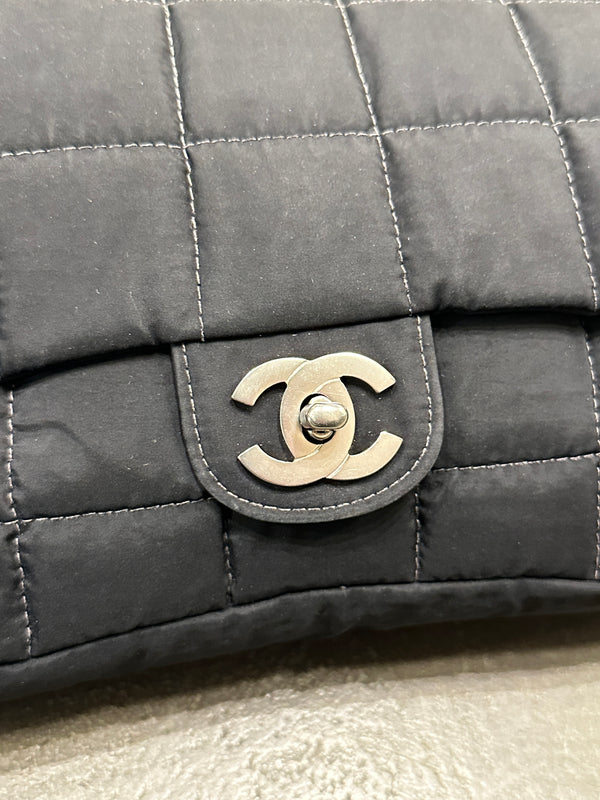 2002-2003 Chanel nylon Chocolate Bar bag