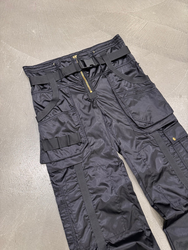 A/W2003 Jean Paul Gaultier bondage cargo parachute pants