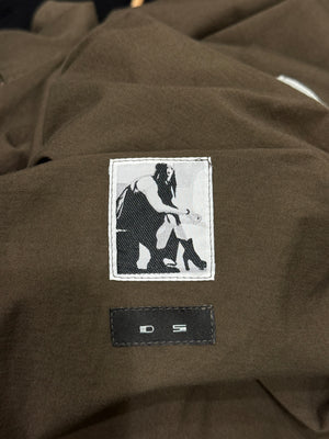 2010s Rick Owens DRKSHW horse patch tunic t-shirt