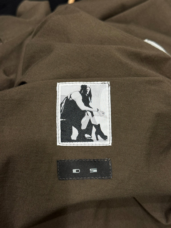2010s Rick Owens DRKSHW horse patch tunic t-shirt