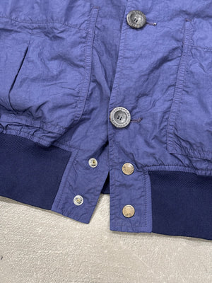 CP Company blue nylon bomber jacket