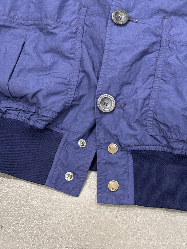 CP Company blue nylon bomber jacket