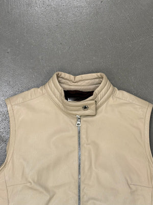 A/W2000 Prada biker leather vest