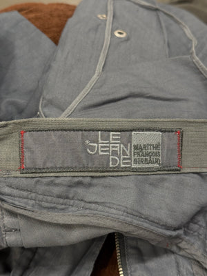 2000s Marithe Francois Girbaud bondage cargo skirt