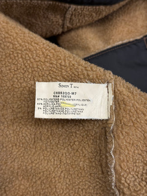 2000s Armani faded faux shearling jacket